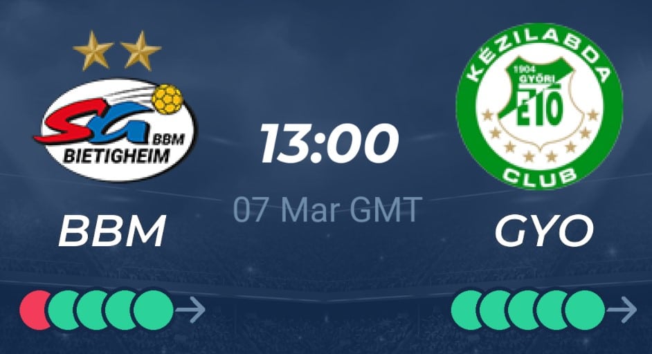 Tip dana: Bietigheim – Gyor(Rukomet, Nedjelja, 07.03.2021.)