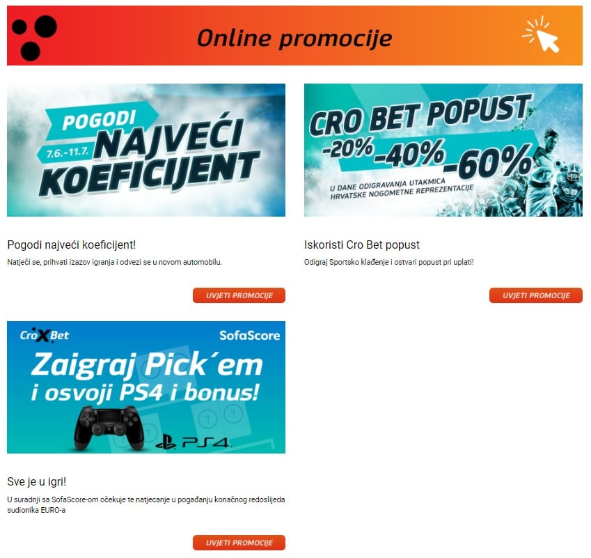 Bonusi na HL kladionica