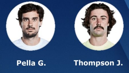 Tip dana: Jordan Thompson – Guido Pella(Tenis, Ponedjeljak, 23.08.2021.)