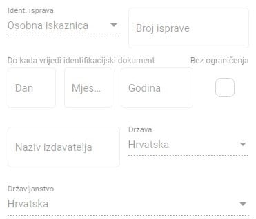 Obrazac registracije