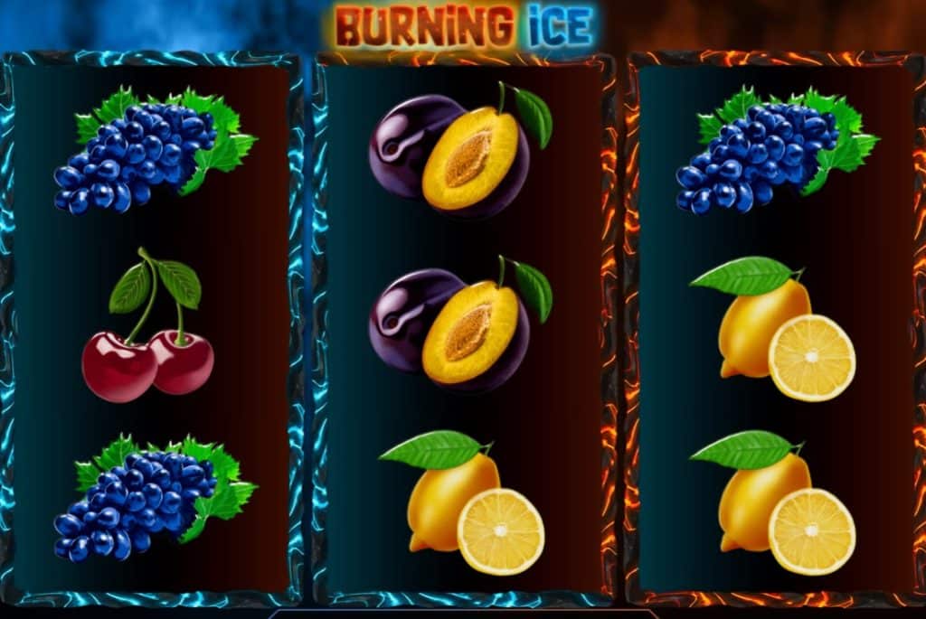 Izgled igre Burning Ice