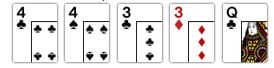 Pravila pokera - dva para