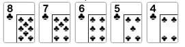 Poker pravila - Skala u boji