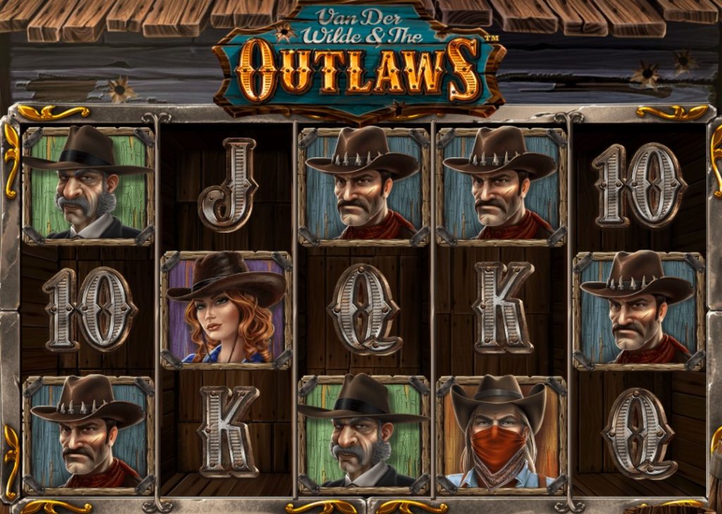 Izgled igre Van Der Wilde And The Outlaws