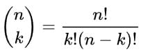 matematička formula za računanje šansi za dobitak na lotu