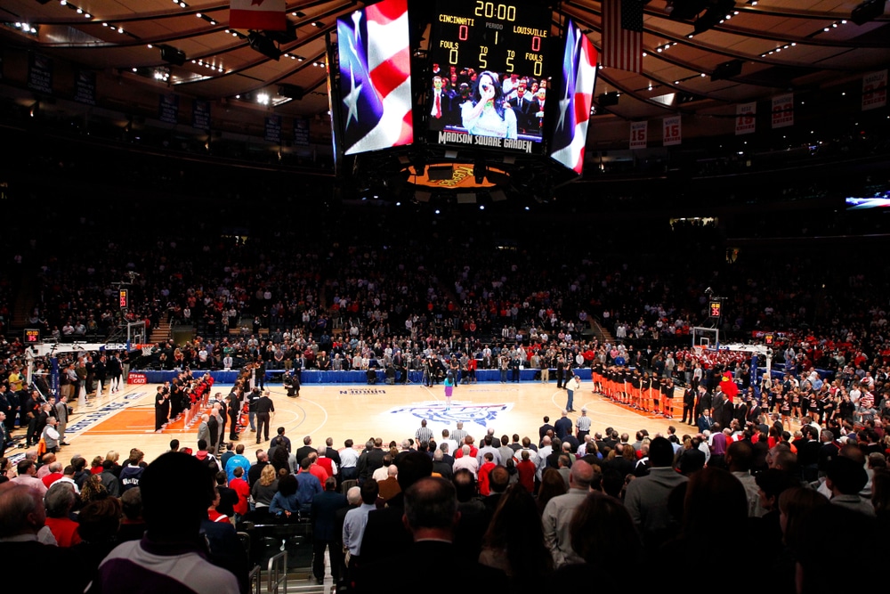 košarkaška utakmica u Madison Square Gardenu