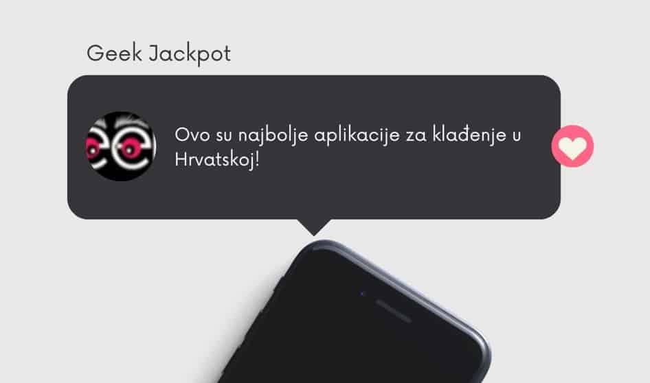 poruka na mobitelu o najboljim aplikacijama za klađenje u Hrvatskoj