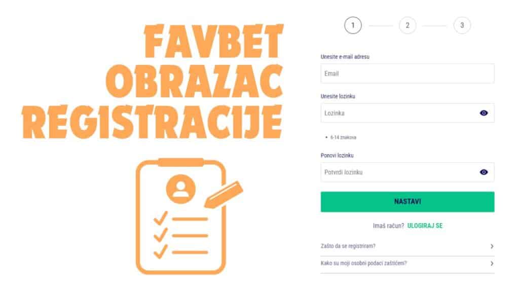 favbet obrazac registracije