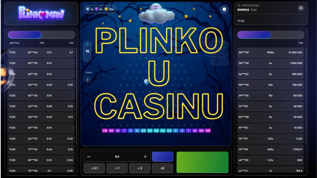 plinko u online casinu