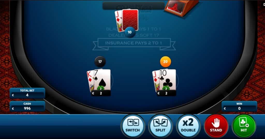 Blackjack Switch