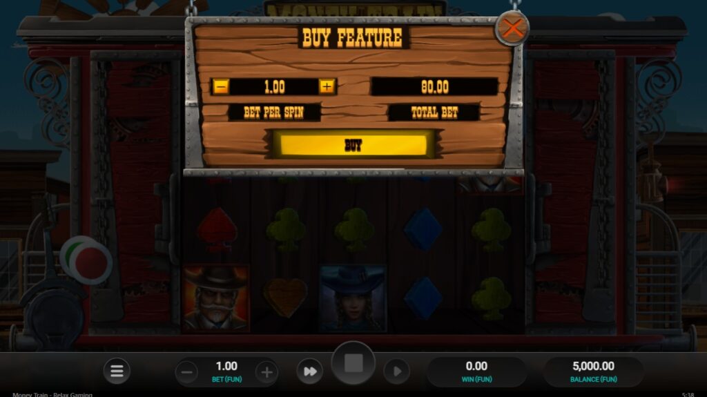 Money Train Bonus Buy