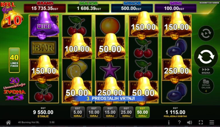 Bell Link EGT Burning Hot 40