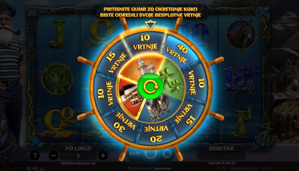 Jadransko more kolo sreće