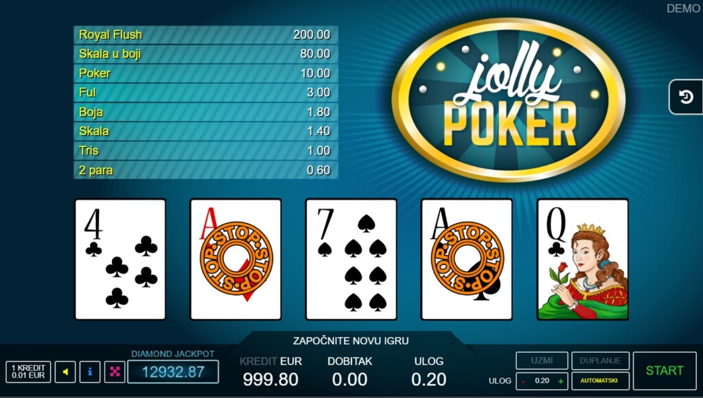 Jolly Poker