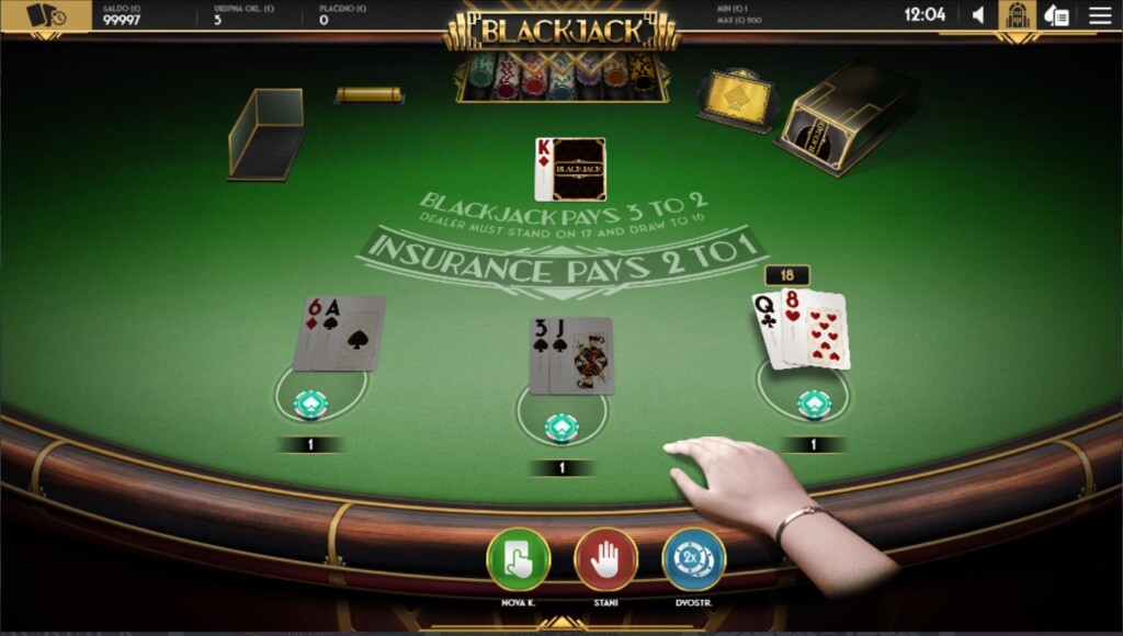 Black Jack online Multi Hand