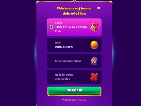 Midarionov bonus dobrodošlice od 3.000 € može biti vaš