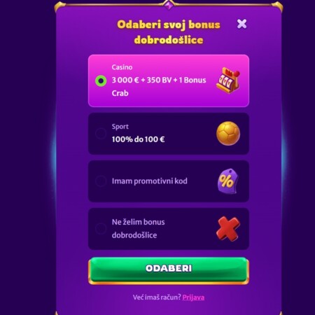Midarionov bonus dobrodošlice od 3.000 € može biti vaš