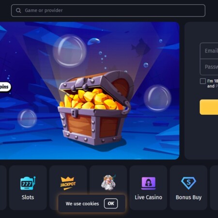 WinShark Casino vas pozdravlja s bonusom dobrodošlice Shark do 2.500 €