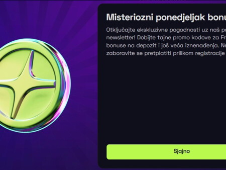 Promijeni svoj tjedan uz Mystery Monday bonus u casinu Immerion