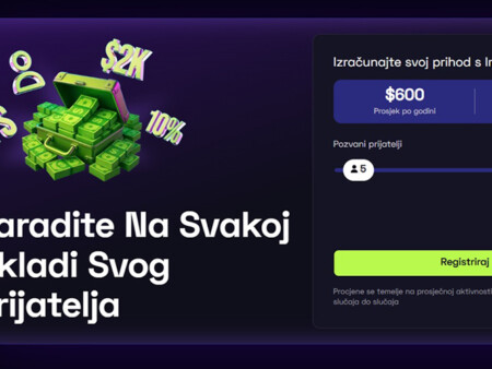 Vaši prijatelji se klade, vi zarađujete – Immerionov program preporuka