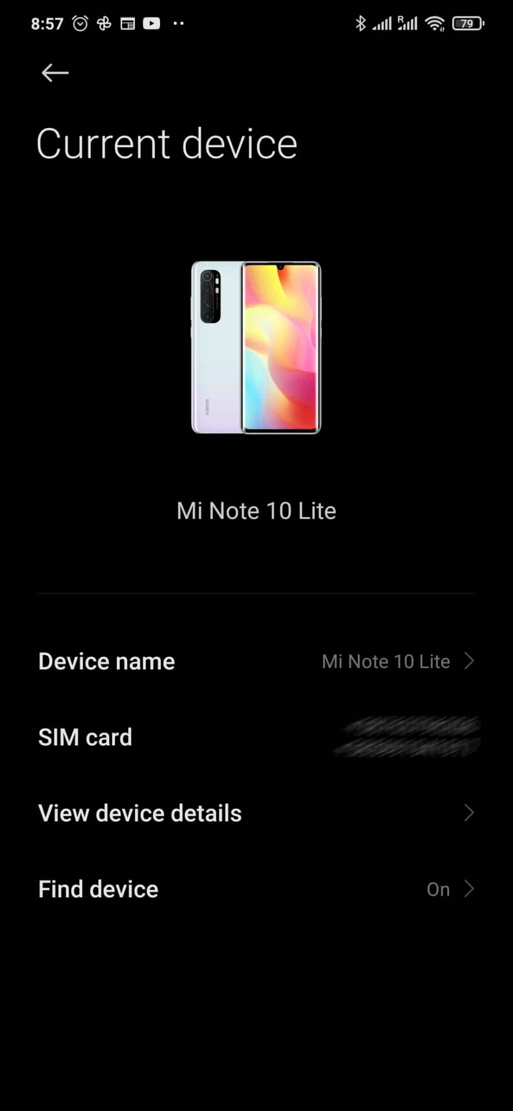 Xiaomi Find Device opcija za pronalazak mobitela