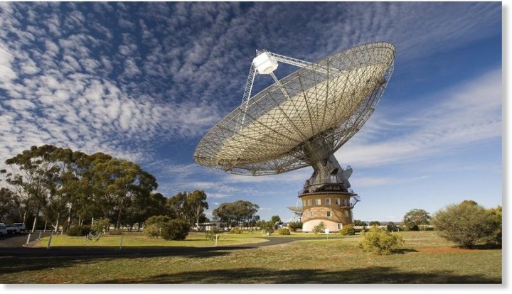 Parkes teleskop (© CSIRO/EPA/Landov)