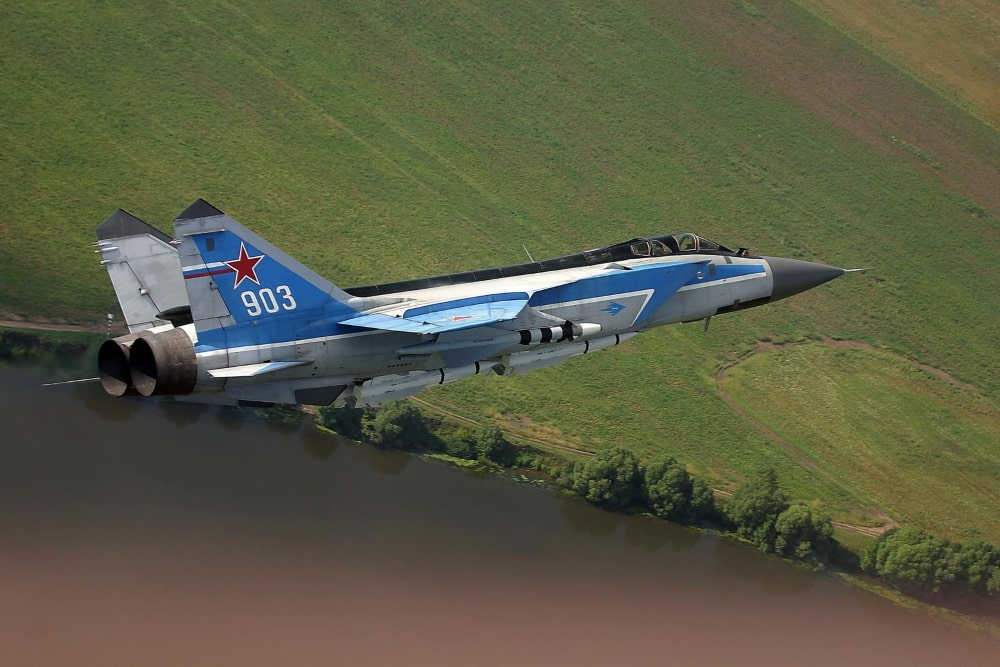 MiG-31 Foxhound (Credit: aircraftinformation.info)