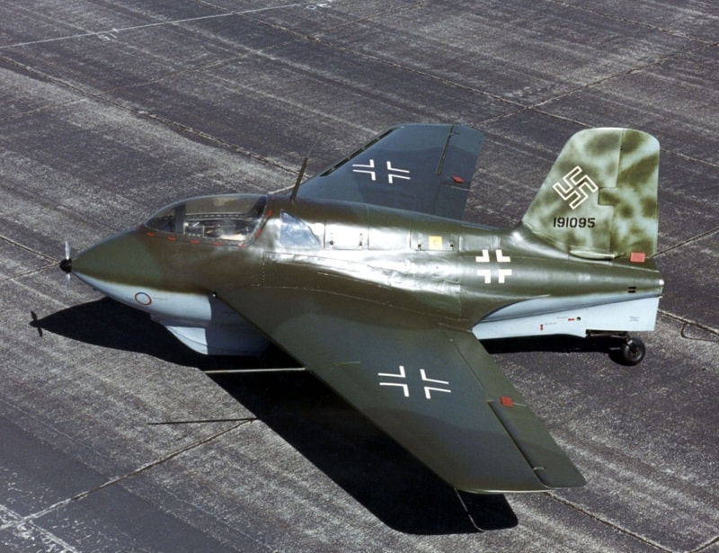 Najnapredniji zrakoplov 2. svjetskog rata pokazao se neprikladnim za zračne borbe (Credit: Wikipedia)