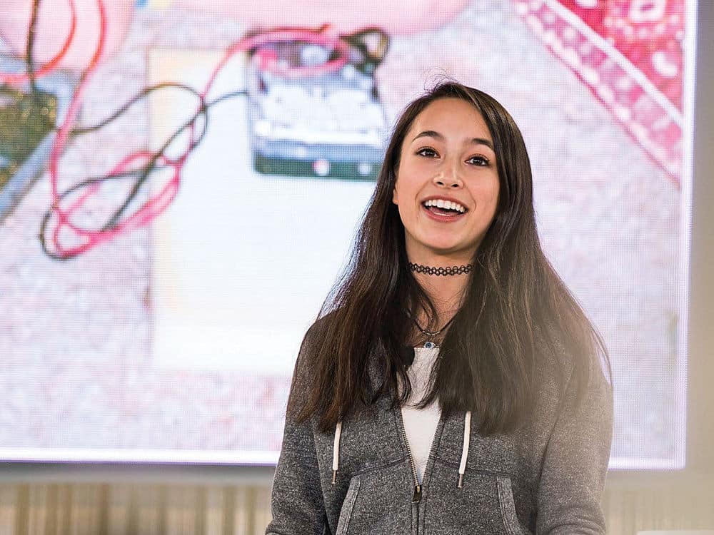 Ann Makosinski studentica je prve godine na sveučilištu British Columbia (Credit: Popular Science)