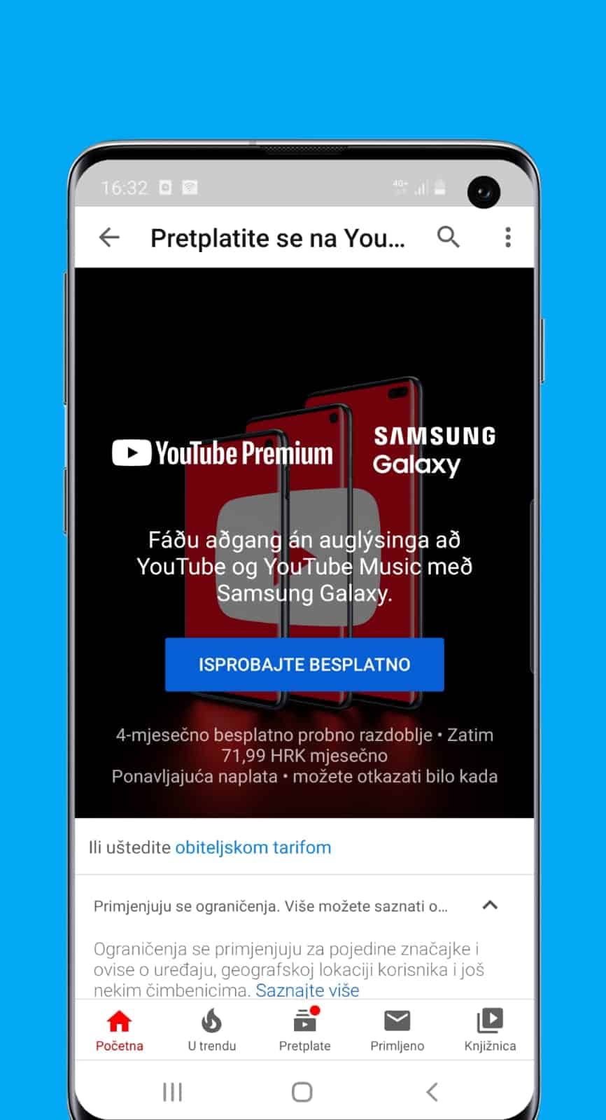 kako prestati objavljivati oglase na youtube-u