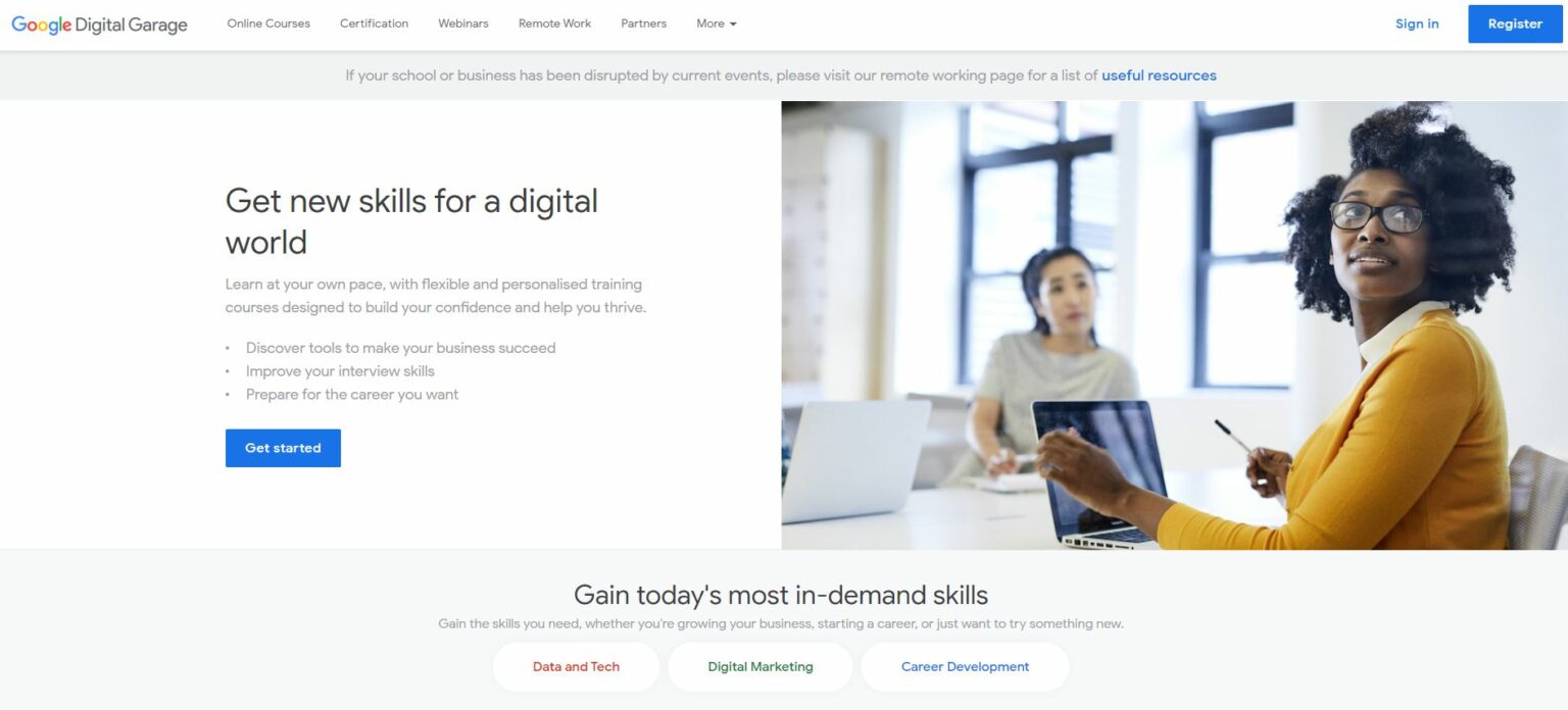 Google Digital Garage