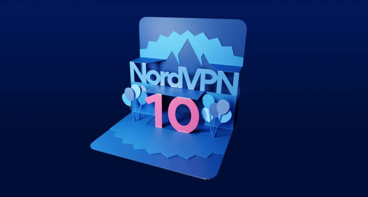 NordVPN 10 godina - akcija