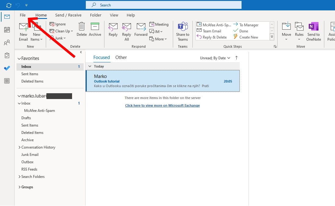 Microsoft Outlook tutorial