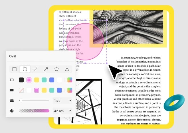 Umetanje oblika i korištenje olovke u PDF-u