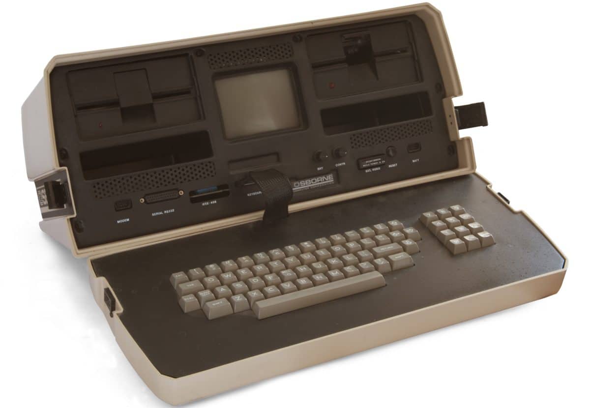 zanimljivosti o računalima donose i priču o prvom laptopu, koji baš nije bio "za krilo"