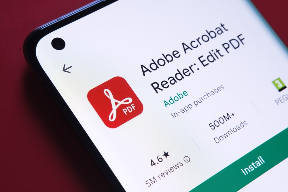 adobe acrobat aplikacija na mobitelu