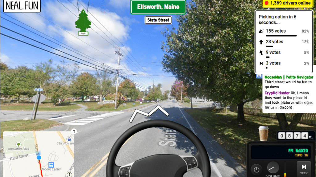 internet roadtrip
