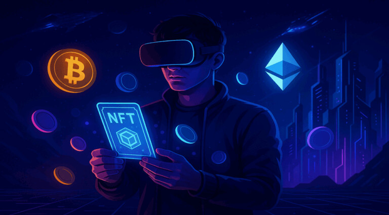 Igrac-VR-naocalama-kripto-simbolima
