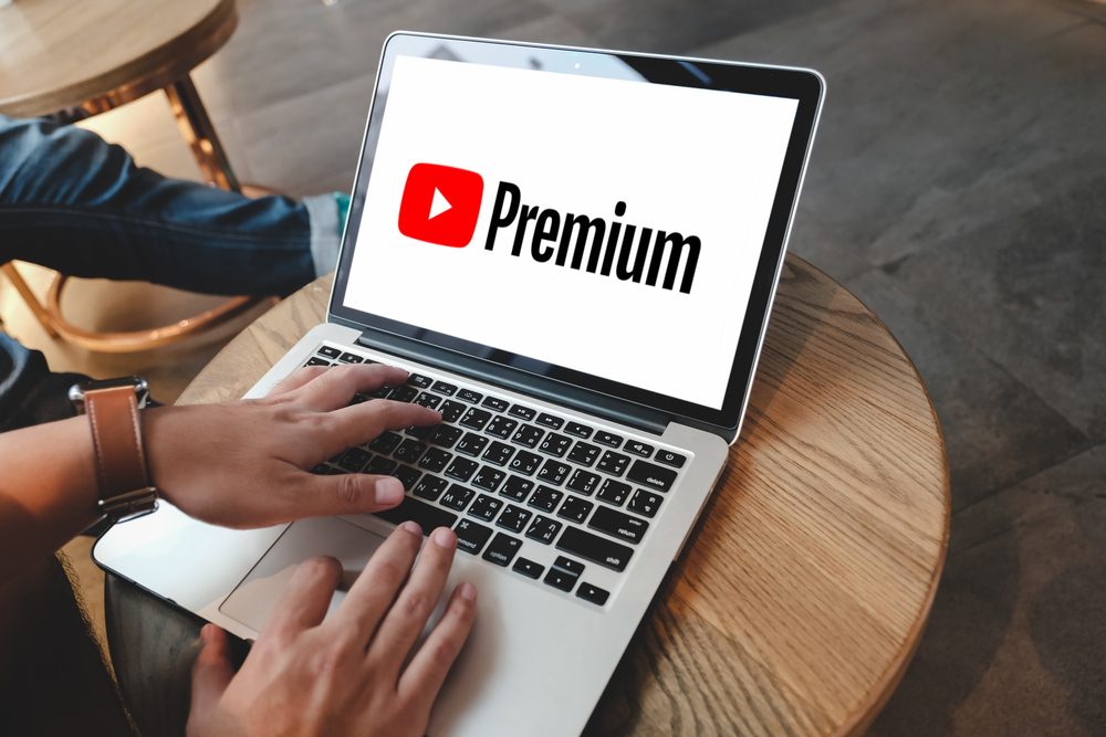 youtube premium na laptopu