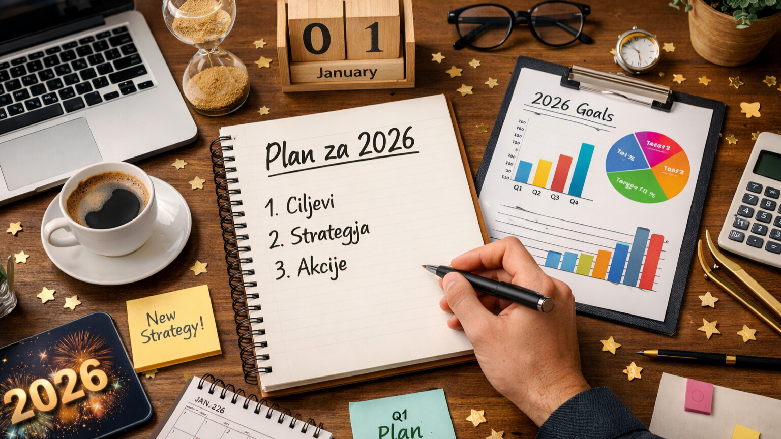 Nova godina i biznis: 11 poslovnih odluka za novi početak