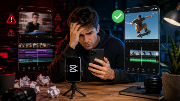 CapCut aplikacija: Greške koje uništavaju TikTok video