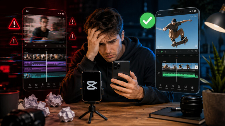 CapCut aplikacija: Greške koje uništavaju TikTok video