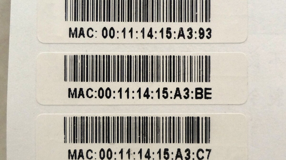 MAC adrese