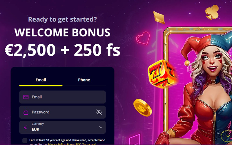 Slotoro welcome bonus pack