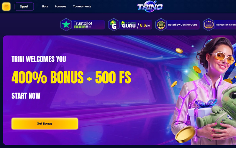 Trino casino bonus dobrodošlice