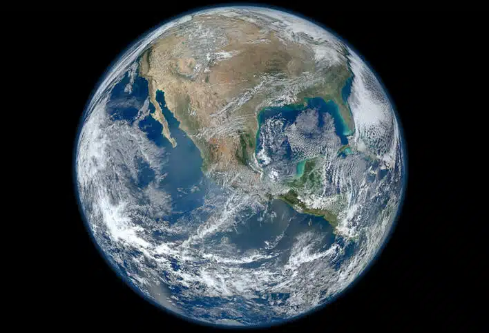 Planet Zemlja (Credit: NASA)
