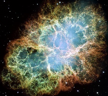 M1, Crab Nebula uslikana Hubble svemirskim teleskopom