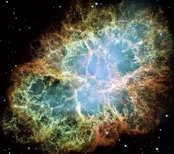 M1, Crab Nebula uslikana Hubble svemirskim teleskopom