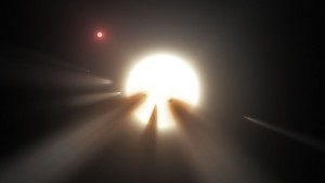 KIC 8462852 okružen rojem raspadajućih kometa (FOTO: NASA/JPL-Caltech)