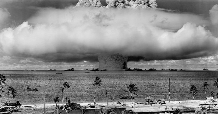 Detonacija atomske bombe Baker u sklopu projekta Crossroads, obavljena 25. srpnja 1946. (FOTO: United States Department of Defense)